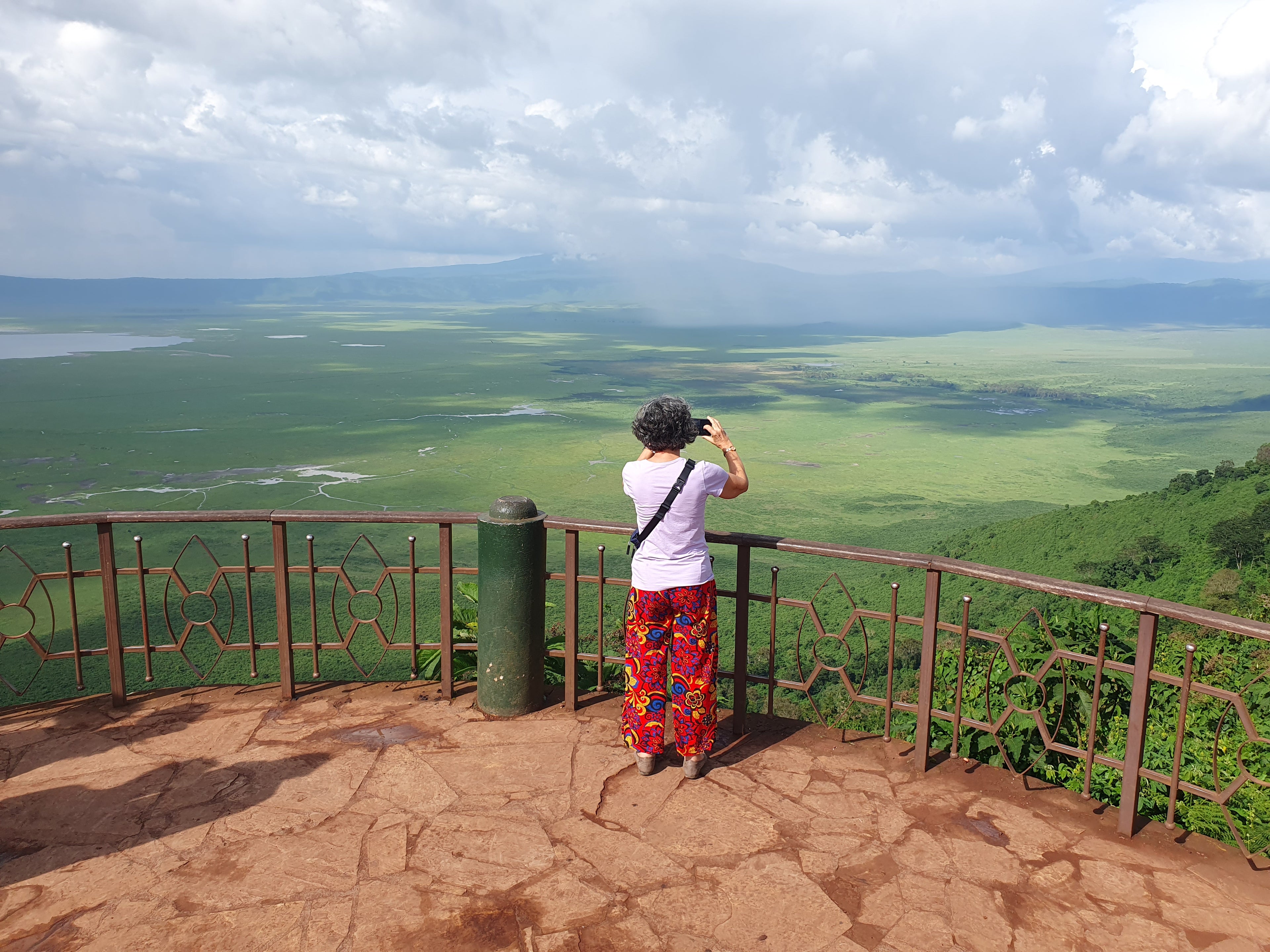 Ngorongoro-Krater-Ausblick
