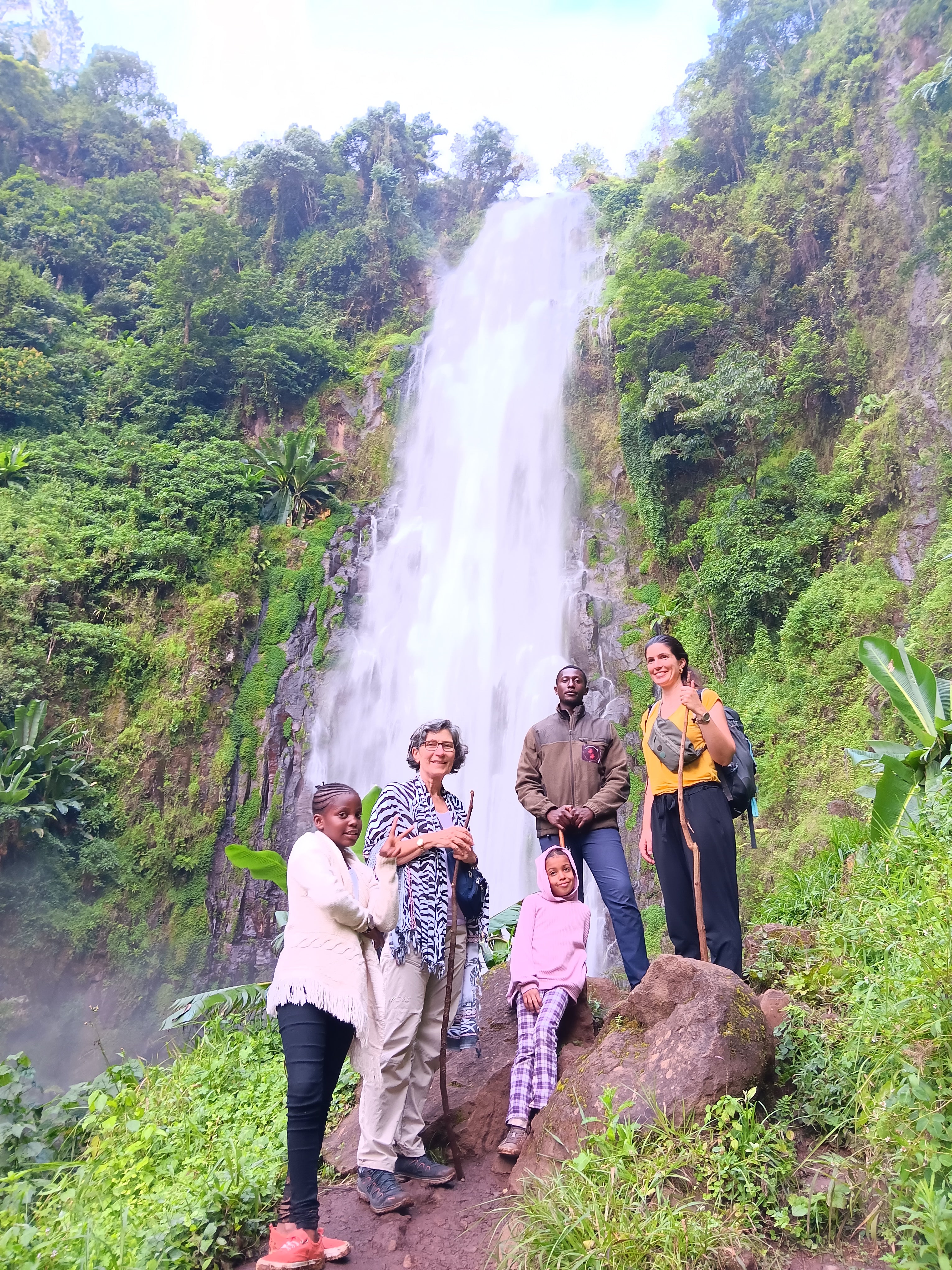 Wanderung zum Kilimanjaro-Wasserfall