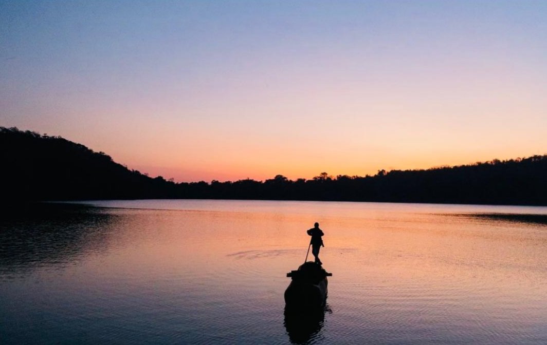 Wanderung zum Lake Duluti in Arusha