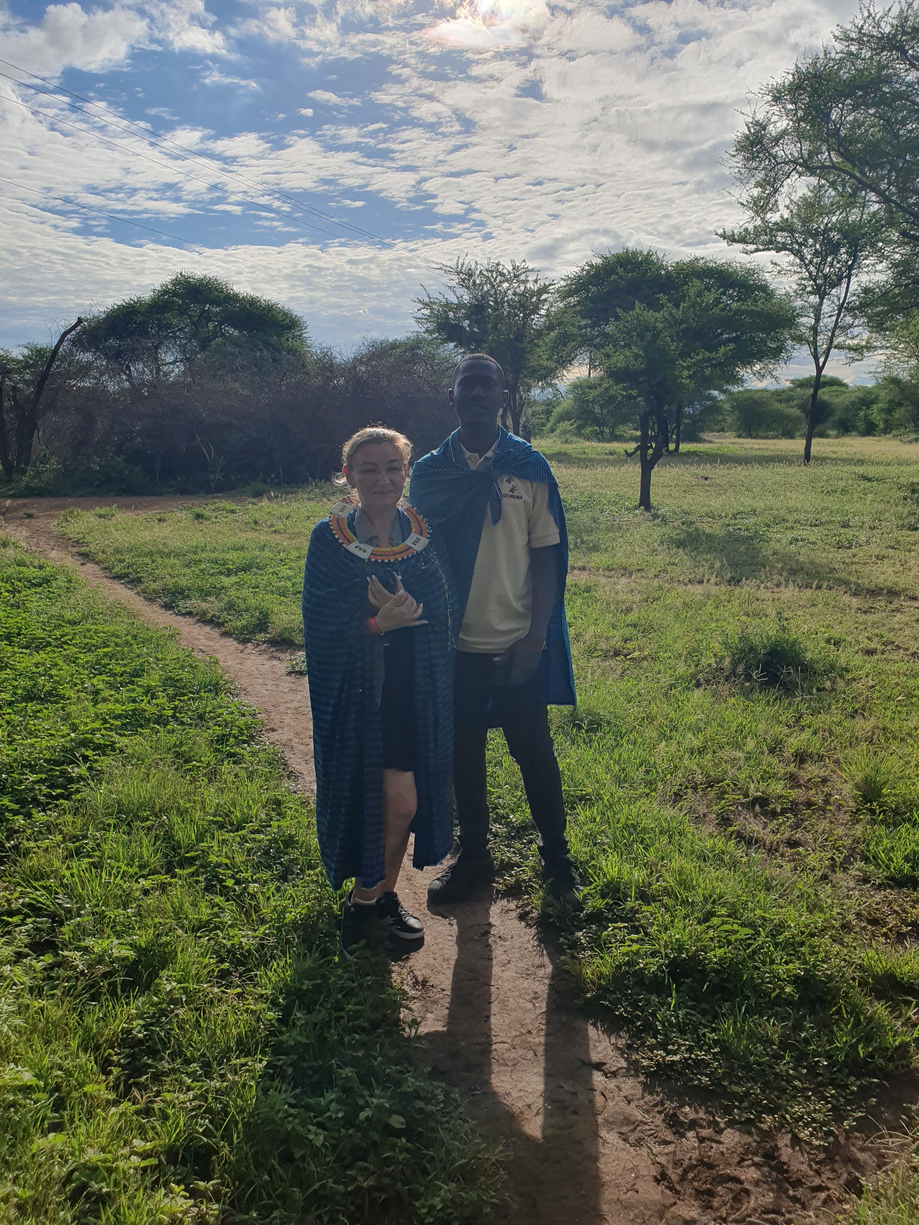 Besuch in einem Maasai-Dorf