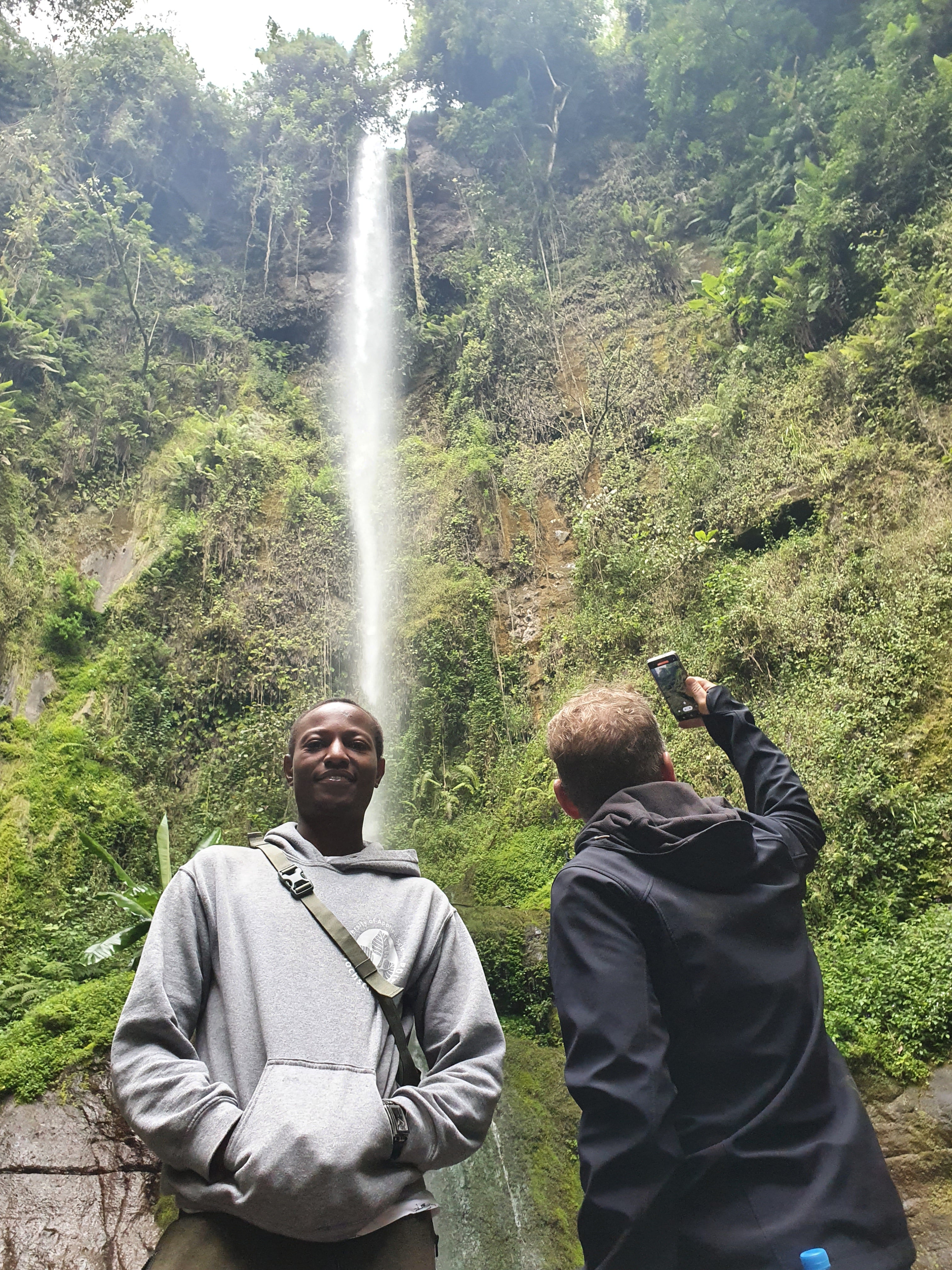 Wanderung am Fuß des Mount Meru